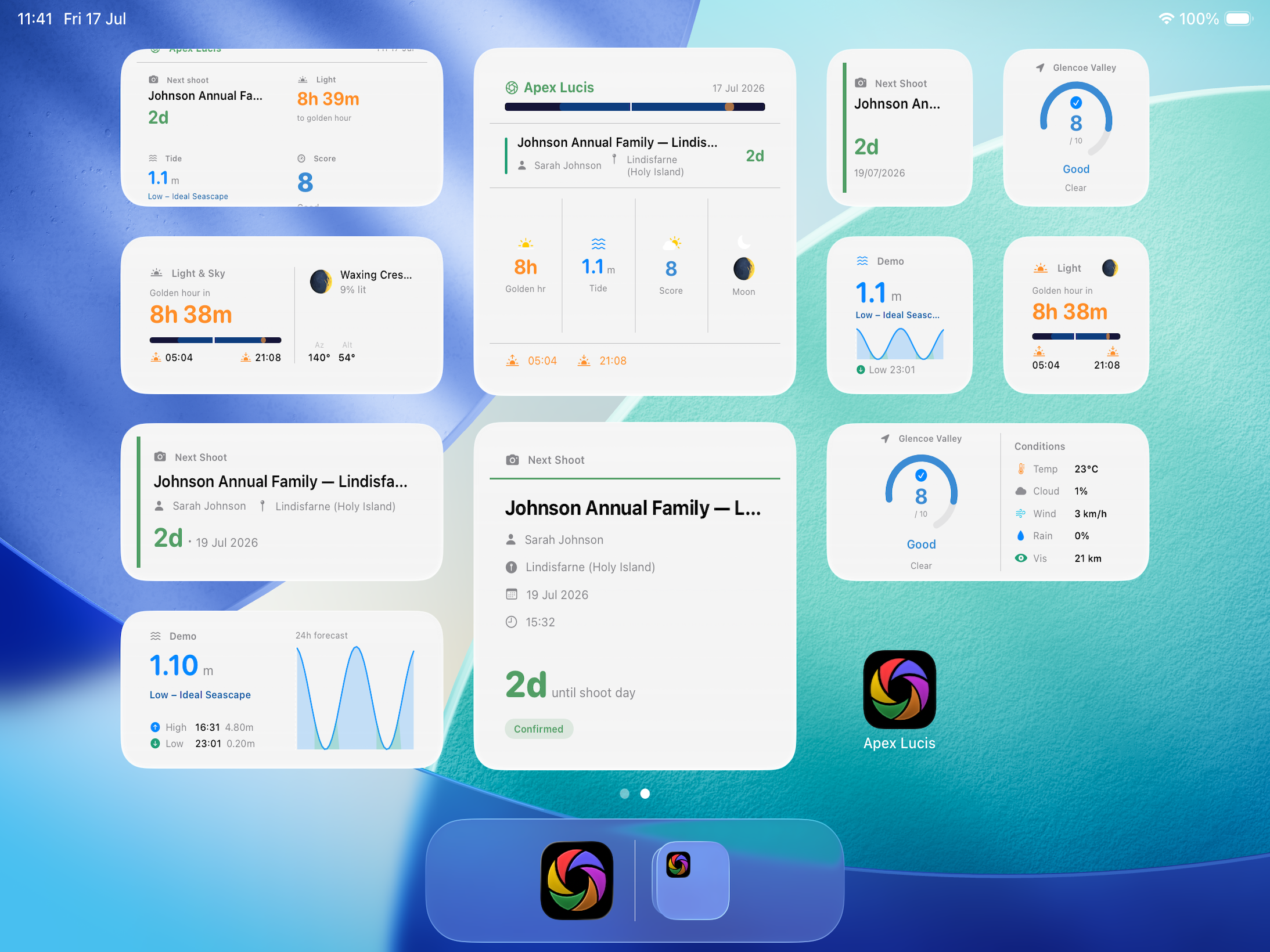 Apex Lucis Widgets
